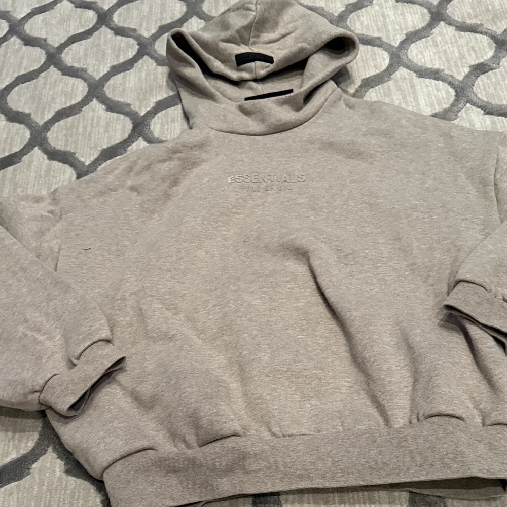Fear of God Essentials Tan Hoodie - Picture 3 of 11